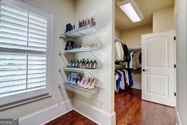 116 Archstone Sq, Mcdonough, GA 30253 - spacious closet with wood-type flooring