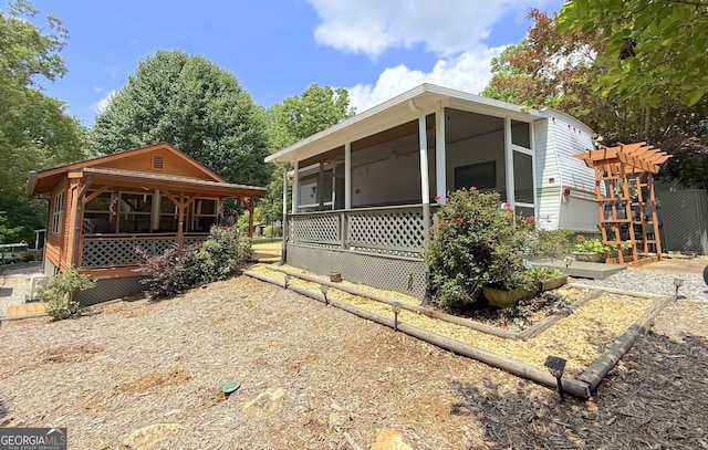 170 Tip Top Cir, Cleveland, GA 30528 - view of property exterior featuring covered porch