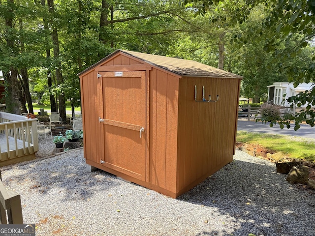 170 Tip Top Cir, Cleveland, GA 30528 - view of shed