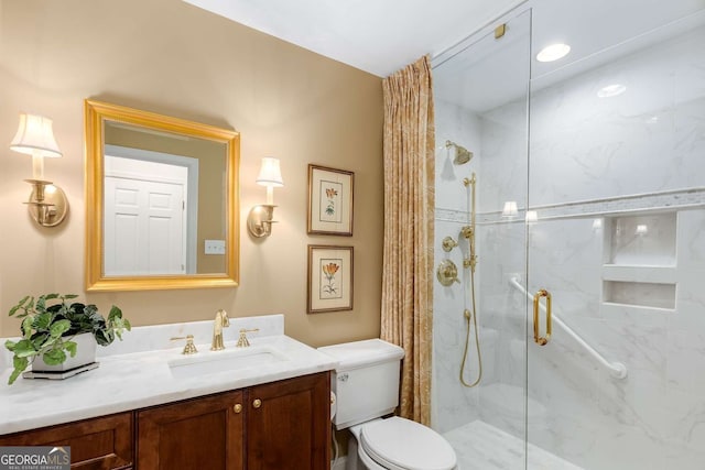 1508 Brianwood Rd Unit 1508, Decatur, GA 30033 - full bath featuring a marble finish shower and vanity