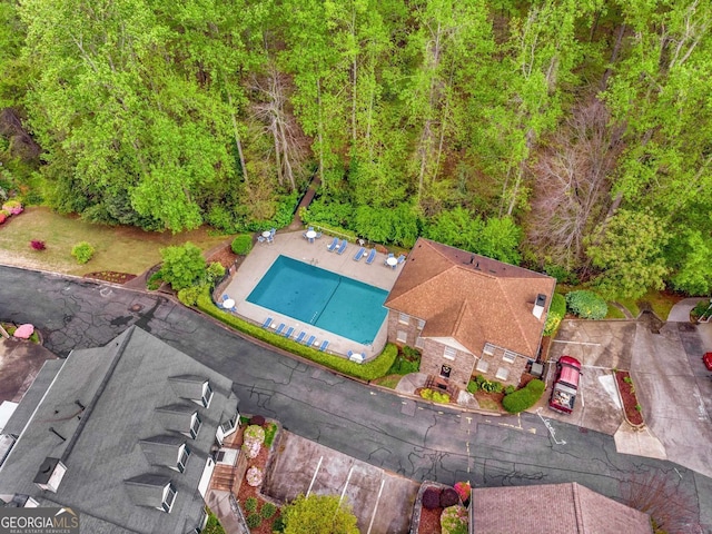 1508 Brianwood Rd Unit 1508, Decatur, GA 30033 - aerial view of a pool