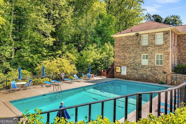 1508 Brianwood Rd Unit 1508, Decatur, GA 30033 - community pool with stairway and a patio area