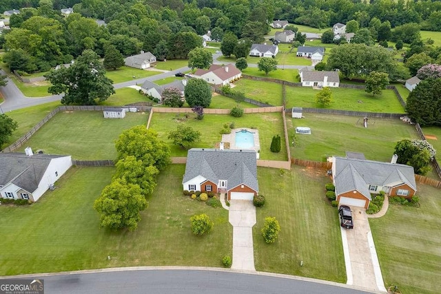 4735 Widgeon Way, Cumming, GA 30028 - aerial perspective of suburban area
