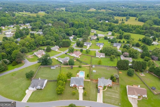 4735 Widgeon Way, Cumming, GA 30028 - aerial perspective of suburban area