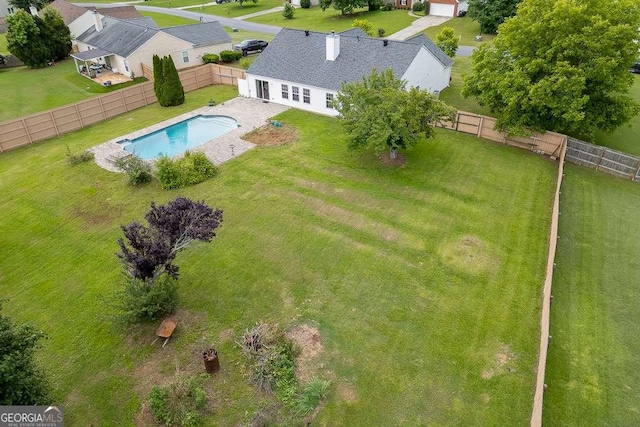4735 Widgeon Way, Cumming, GA 30028 - view of subject property featuring a pool area