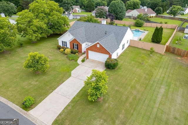 4735 Widgeon Way, Cumming, GA 30028 - aerial view of property and surrounding area