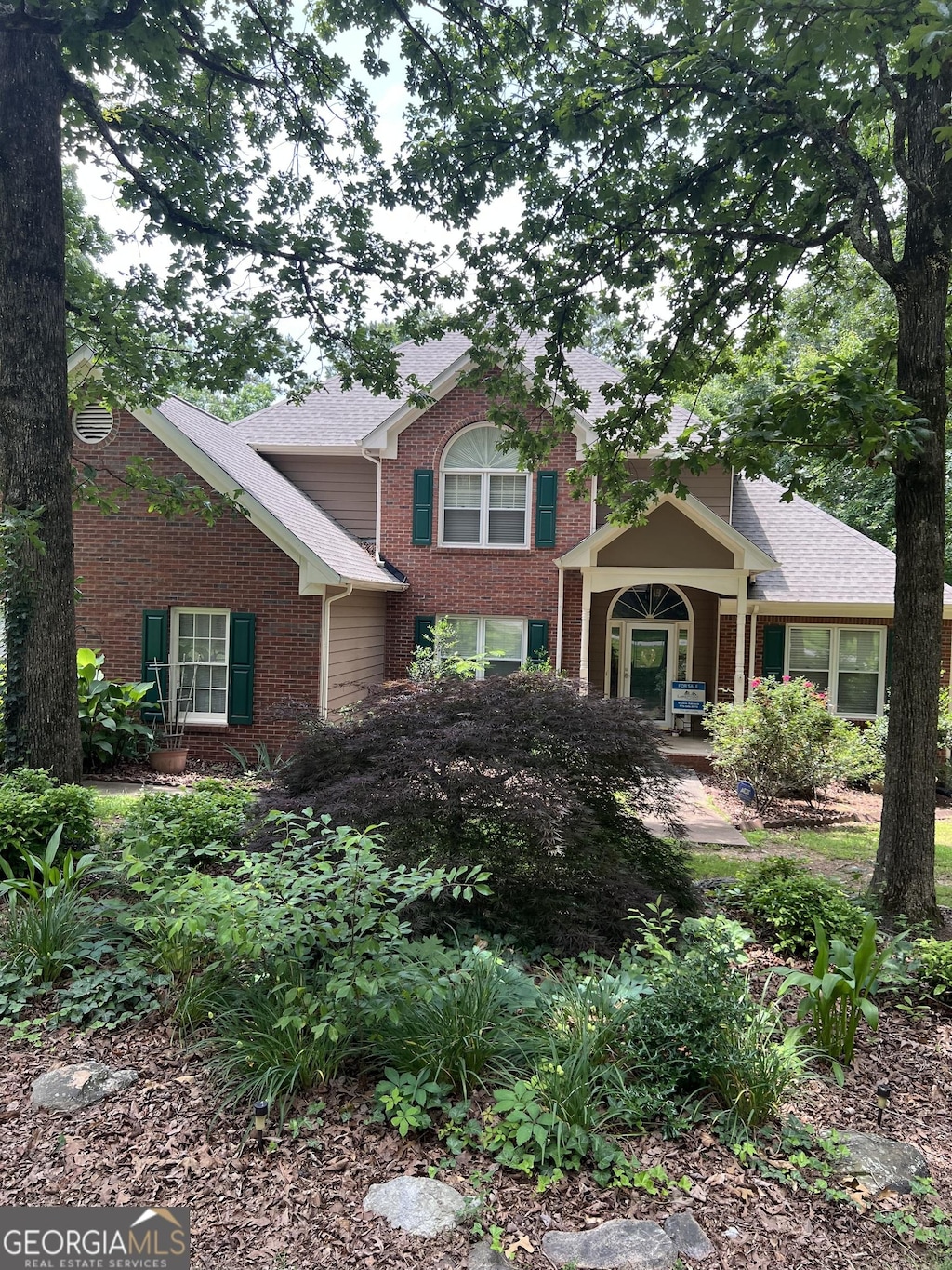 50 Ranger Rd, Cartersville, GA 30120 - view of front of home with brick siding and roof with shingles