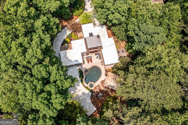 4850 Lake Fjord Pass, Marietta, GA 30068 - aerial view of property's location