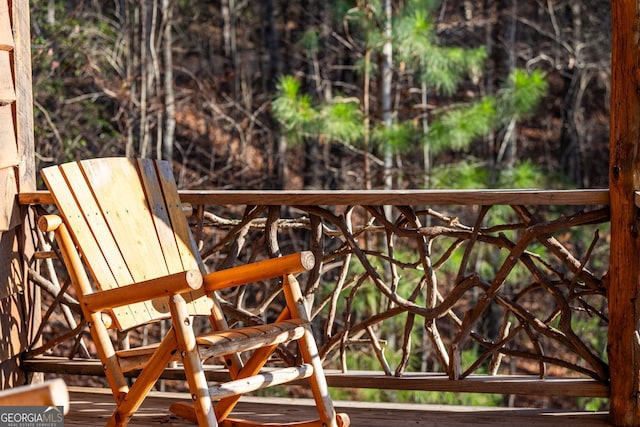 307 Big Timber Rd, Mineral Bluff, GA 30559 - view of balcony
