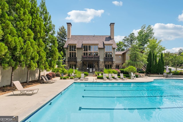 733 Wexford Cove Way, Mableton, GA 30126 - community pool featuring a patio area