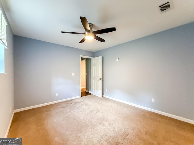 35 Paddle Boat Cv, Senoia, GA 30276 - unfurnished bedroom with carpet and a ceiling fan