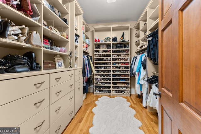 6707 Summer Crest Ct, Flowery Branch, GA 30542 - spacious closet with light wood-type flooring