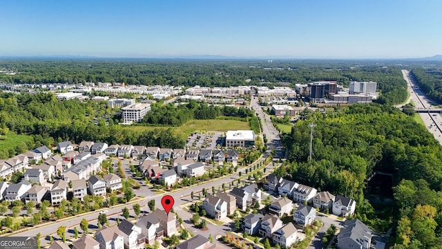 545 Hanlon Way, Alpharetta, GA 30009 - aerial view of property's location with nearby suburban area