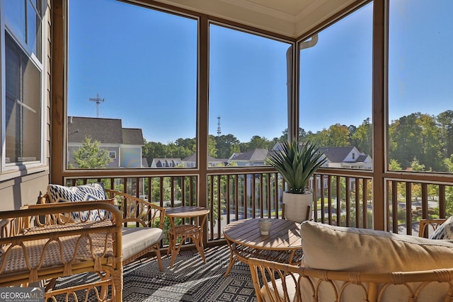 545 Hanlon Way, Alpharetta, GA 30009 - view of sunroom / solarium