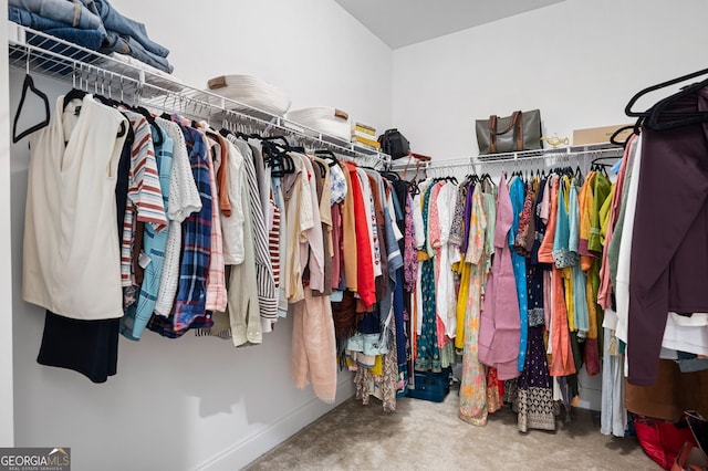 203 Holden Way, Woodstock, GA 30189 - spacious closet featuring carpet floors