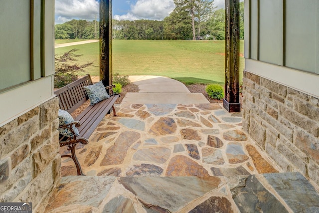 3076 E Lake Rd, Mcdonough, GA 30252 - view of patio