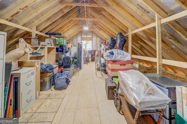 3076 E Lake Rd, Mcdonough, GA 30252 - view of unfinished attic