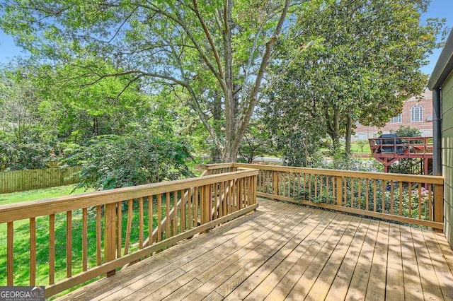 1134 Jefferson Ave, East Point, GA 30344 - view of deck