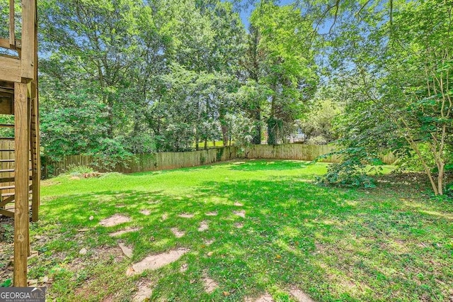 1134 Jefferson Ave, East Point, GA 30344 - view of fenced backyard