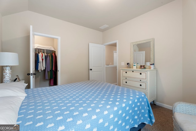 1001 Hartwell Rd, Locust Grove, GA 30248 - bedroom featuring carpet flooring, a walk in closet, and a closet