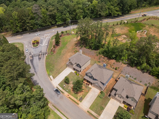 1001 Hartwell Rd, Locust Grove, GA 30248 - view of property location with a forest