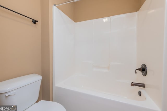 303 Sage Meadows Ln, Bonaire, GA 31005 - full bathroom with toilet and bathtub / shower combination