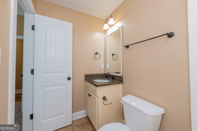 303 Sage Meadows Ln, Bonaire, GA 31005 - bathroom with vanity and tile patterned flooring