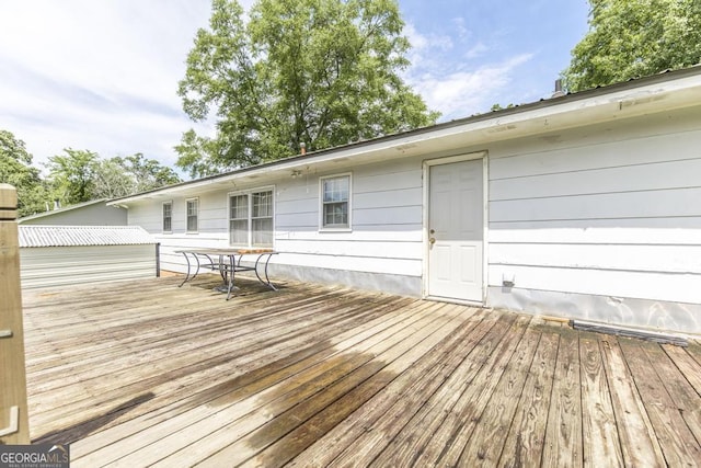 4782 Two Oak Dr, Macon, GA 31210 - view of deck