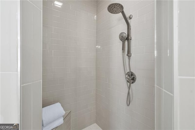 200 Ivy Meadow Way, Ball Ground, GA 30107 - bathroom featuring tiled shower