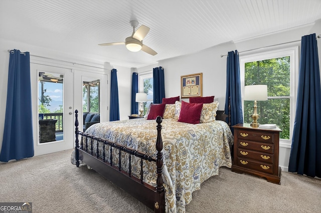 312 Mollie Mountain Trl, Ellijay, GA 30536 - sunroom / solarium featuring a ceiling fan and plenty of natural light