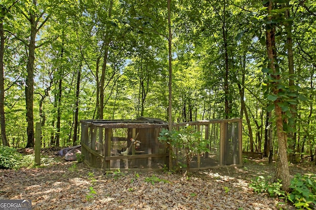 312 Mollie Mountain Trl, Ellijay, GA 30536 - view of tree filled area