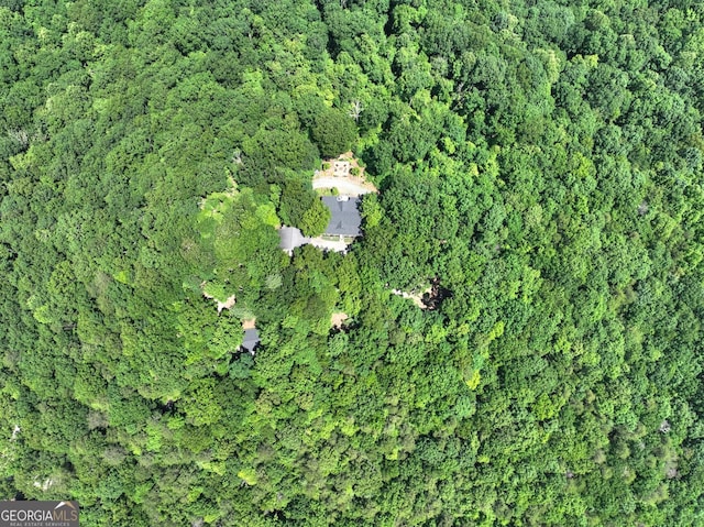 312 Mollie Mountain Trl, Ellijay, GA 30536 - drone / aerial view of a mountainous background and a heavily wooded area