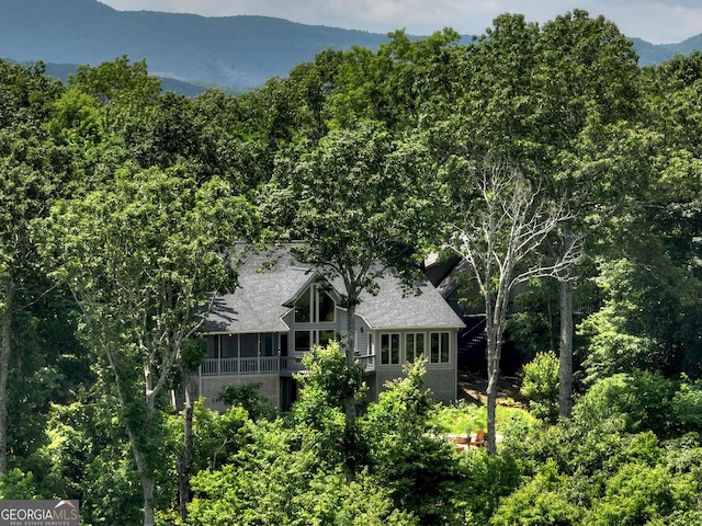 312 Mollie Mountain Trl, Ellijay, GA 30536 - view of subject property with a mountainous background