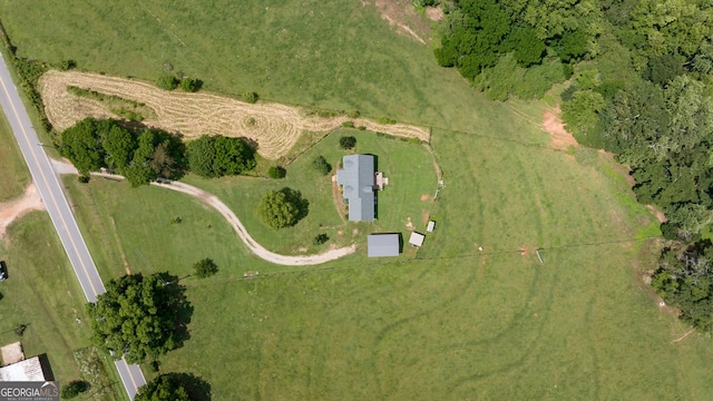 107 Line Creek Rd, Nicholson, GA 30565 - aerial view of property's location featuring rural landscape