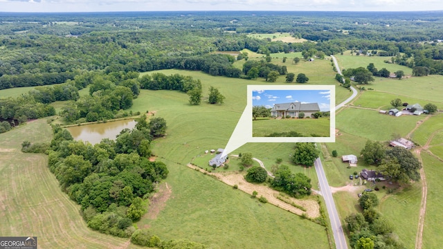 107 Line Creek Rd, Nicholson, GA 30565 - overview of rural landscape