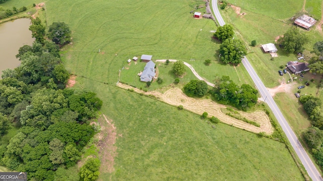 107 Line Creek Rd, Nicholson, GA 30565 - aerial view of property's location with rural landscape