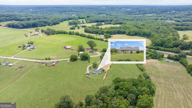 107 Line Creek Rd, Nicholson, GA 30565 - aerial view of sparsely populated area