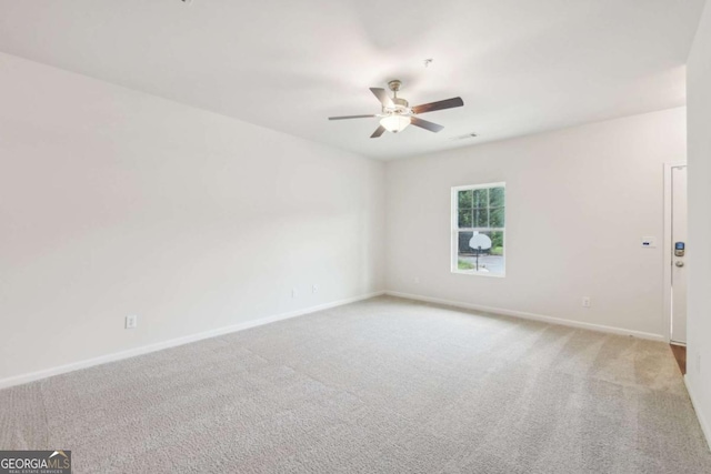 4001 Avalon Rd SW, Atlanta, GA 30331 - empty room with ceiling fan and light colored carpet