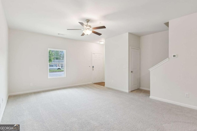 4001 Avalon Rd SW, Atlanta, GA 30331 - empty room featuring ceiling fan and light colored carpet