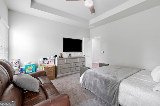 140 Canyons Ct, Hampton, GA 30228 - bedroom with carpet floors and ceiling fan