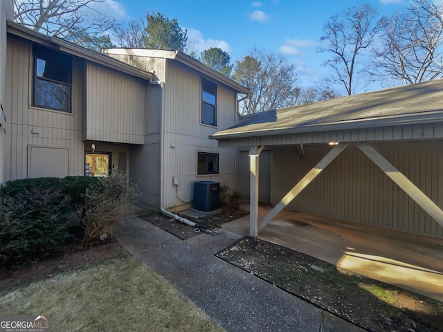 6220 Brookwood Rd, Peachtree Corners, GA 30092 - view of home's exterior featuring a central air condition unit