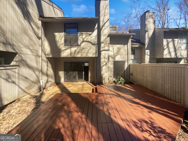 6220 Brookwood Rd, Peachtree Corners, GA 30092 - view of wooden deck