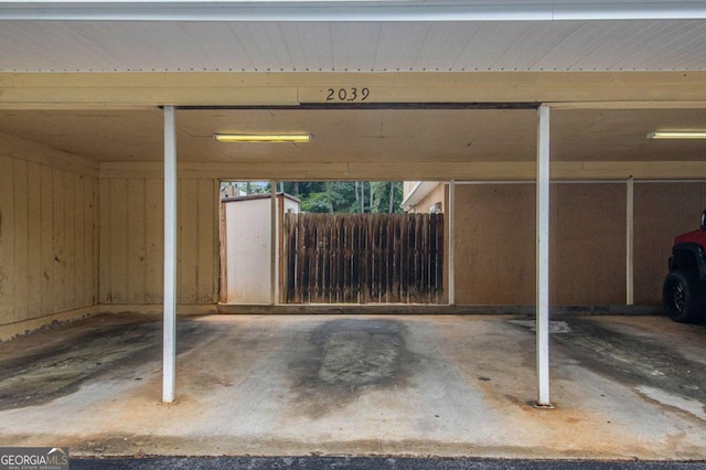 2039 Oak Park Ln, Decatur, GA 30032 - garage with covered parking