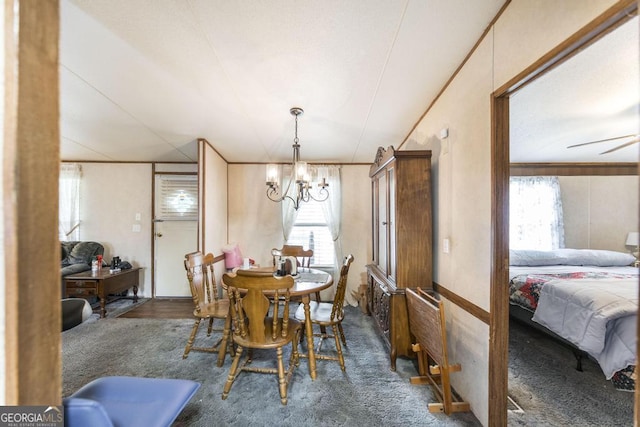 912 Druid St, Dublin, GA 31021 - dining space with a chandelier