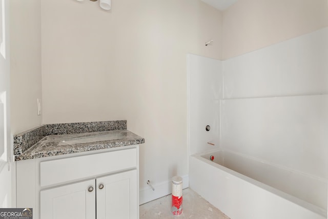 195 Grove Point Rd, Athens, GA 30605 - full bathroom with washtub / shower combination and vanity