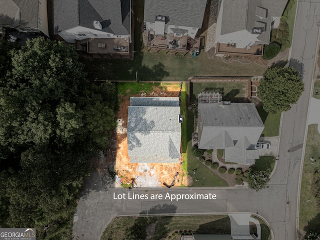 195 Grove Point Rd, Athens, GA 30605 - aerial view of residential area