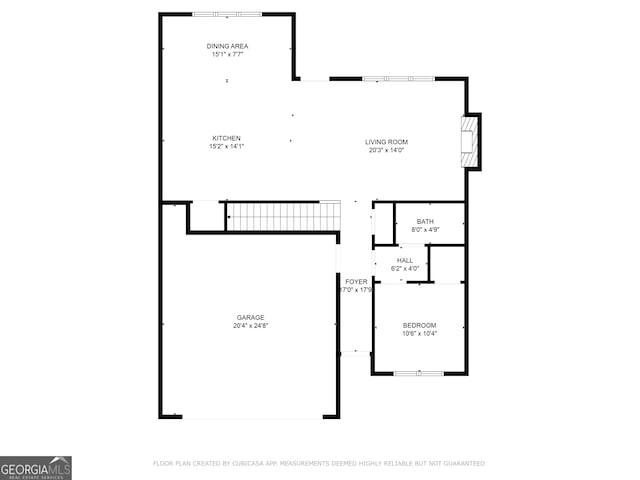 195 Grove Point Rd, Athens, GA 30605 - view of room layout