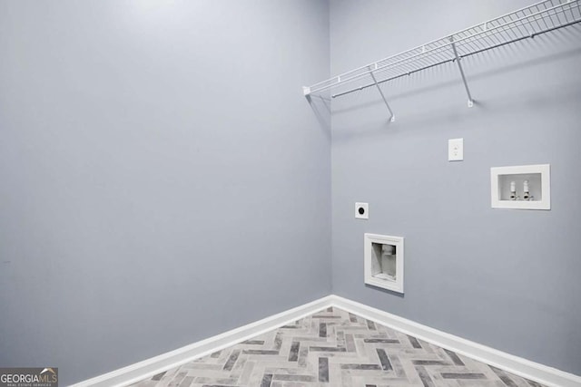 132 Berkleigh Trails Dr, Hiram, GA 30141 - laundry room with hookup for an electric dryer and washer hookup