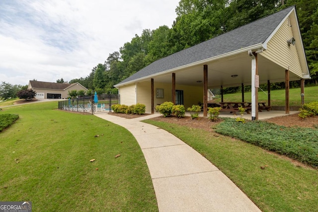 4371 Shag Bark Trl, Gainesville, GA 30507 - surrounding community featuring a swimming pool and a patio