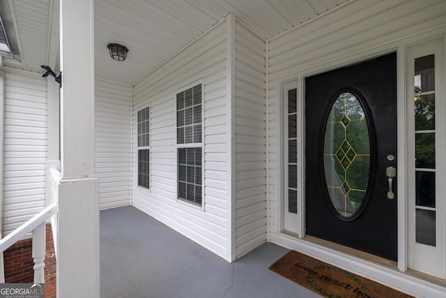 4371 Shag Bark Trl, Gainesville, GA 30507 - view of exterior entry with a porch